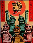 Andy Warhol Canvas Paintings - Mao ZeDong